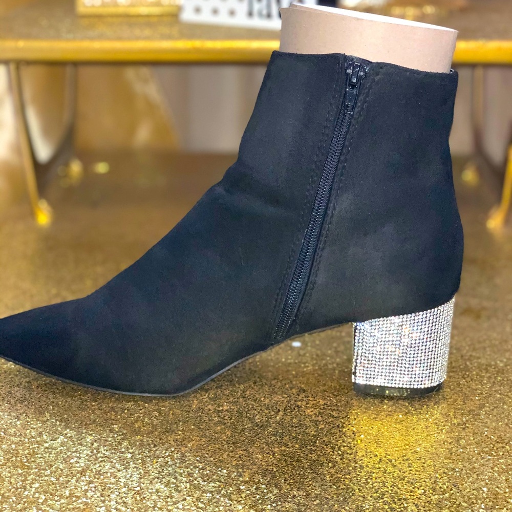Black Suede Boots